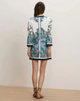 Briarcliff Terry Tunic Dress Blue Jay Dresses - Short Veronica Beard