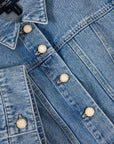 Malcom Jacket Silver Dust Jackets - Denim Veronica Beard