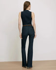 Evania V Neck Tank Navy Tops - Tanks Veronica Beard