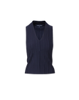 Evania V Neck Tank Navy