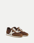 Penrose Sneaker Chocolate/Hazelwood/Raisin Sneakers Veronica Beard - Shoes