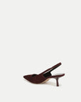 Cashel Sling Raisin Pumps - Low Veronica Beard - Shoes