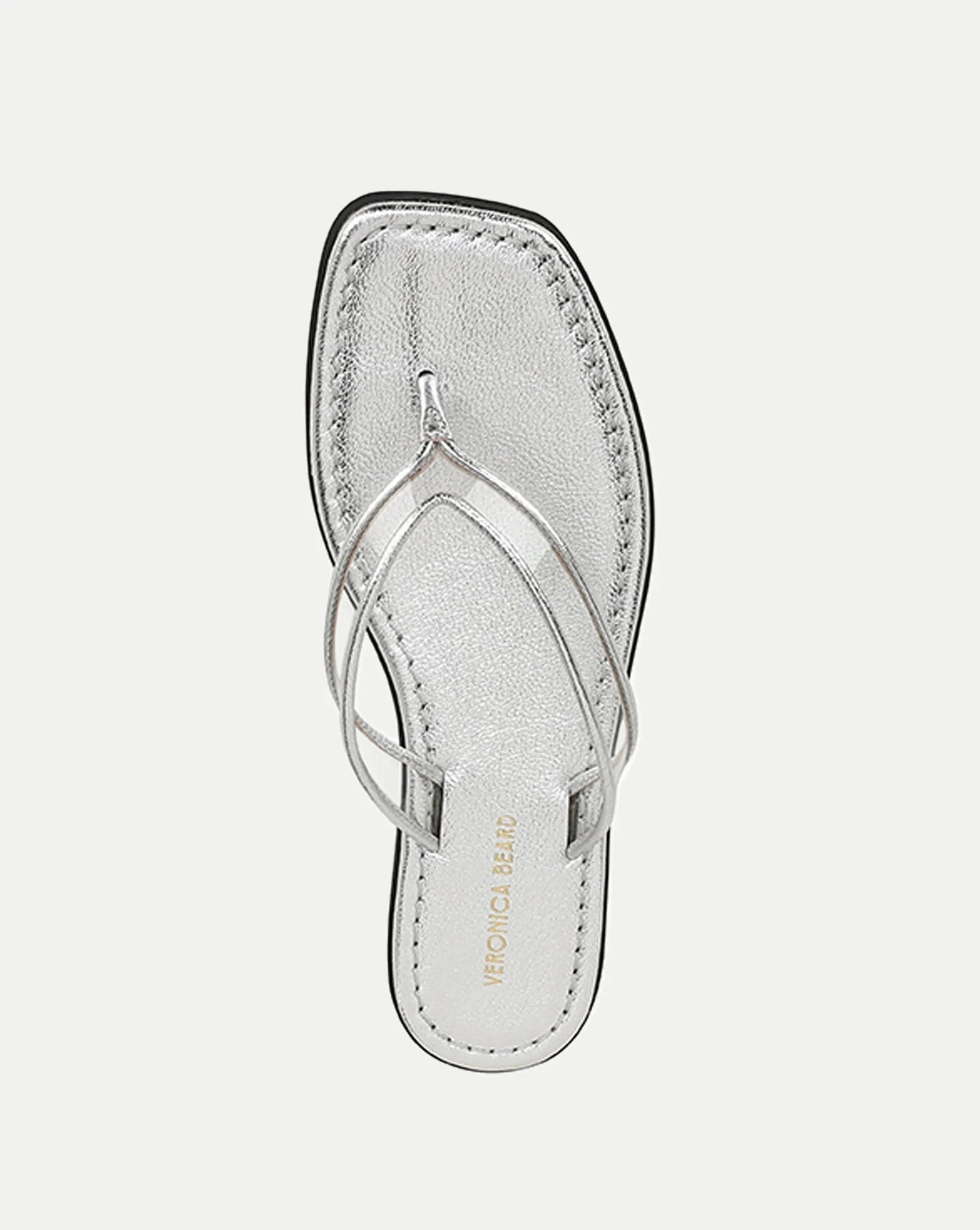 silver dress flip flops Amazon.com | OYOANGLE Women's Metallic Flip Flops Toe Post Thong Sandals Breathable Vacation Beach Slip on Flat Sandals Silver 10.5