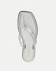 Clea Flip Flop Sandal Silver Sandals - Flip Flops Veronica Beard - Shoes