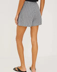 Jenner Short Gingham Black Shorts Rails