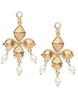 Joy Periwinkle Pearl Earrings Earrings Jane Win