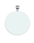 Jumbo Love Pendant in Silver 16-18" Classic Rolo Necklaces Jane Win