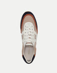 Penrose Whipstitch Sneaker Sand/ Navy