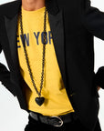 The Puffy Heart Necklace Black Necklaces Roxanne Assoulin