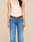 Sierra Belt Cognac Calfhair