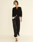 Lavon Pant Black with Candlelight Lace Pants - Trousers Doen