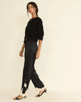 Lavon Pant Black with Candlelight Lace Pants - Trousers Doen