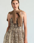Ellery Cardigan Camel Heather Sweater - Cardigans Cara Cara