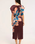 Lenny Dress Cerulean Orchid