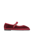 Lucrecia Granate Flats - Ballet Flabelus
