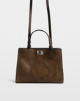 Jack Nano Suede Way Bag Wood Tote & Satchel Zadig & Voltaire