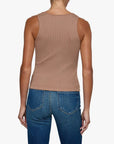 Adira Scoop Tank Hazelnut Tops - Tanks L'Agence