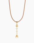 La Pez Mother of Pearl Charm Necklaces Thatch