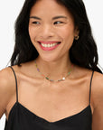 Le Stripe Pearl Necklace Necklaces Clare V.