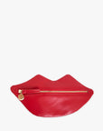 Lips Flat Clutch Red Clutch Clare V.