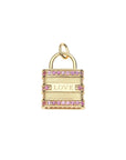 Locked Up In Love Pendant 16-18" Classic Rolo Necklaces Jane Win