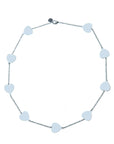 Love Pieces of My Heart Chain Necklace in Silver Necklaces Jane Win