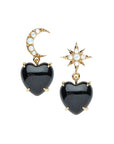 Love You To The Moon And Stars Earrings Onyx Necklaces Jane Win