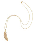Lucky Feather Pendant 18-20" Delicate Adjustable Chain Necklaces Jane Win