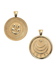 Lucky Small Pendant Coin 16-18" Classic Rolo Necklaces Jane Win