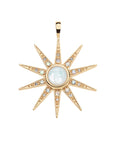 Lucky Sparkling Supernova Pendant Mother of Pearl 16-18" Classic Rolo Necklaces Jane Win