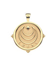 Lucky Bonne Chance Original Pendant Coin 18" Grande Rolo Necklaces Jane Win