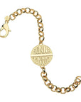 Lucky Bonne Chance Disk Bracelet Bracelet Jane Win