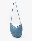 Lune Woven Zig Zag Desert Blue Crossbody Clare V.