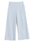 Maisie Wide Leg Pull On Pant Linen French Blue Pants - Trousers Frank & Eileen