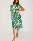 Makayla Dress Green Mayflower Dresses - Midi Rails