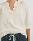 Mariposa Top Ivory Tops - Sweatshirts Rails