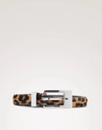 Mayfair Belt Brown Nala Calf Hair Belts Rails