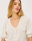 Mindy Top Ivory Sweater - Cardigans Rails