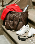 Medium Metro Travel Tote Walnut