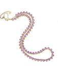 Made From Love Tennis Necklace Pink Necklaces Jane Win