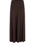 Kaylan Skirt Cacao Skirts - Midi Marie Oliver