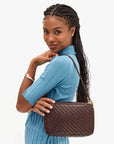 Shoulder Strap Petite Double Braid Chocolate Straps Clare V.