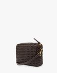 Midi Sac Rattan Chocolate Crossbody Clare V.