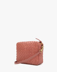 Midi Sac Woven Checker Rose Clay Crossbody Clare V.
