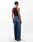 Miramar Wide Leg Pant Petra Denim - Straight rag & bone