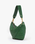 Moyen Messenger Woven Zig-Zag Evergreen Hobo & Shoulder Clare V.