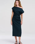 Nara Dress Carbon Blue Dresses - Midi A.L.C