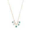 Delilah Charm Necklace Turquoise Mix Necklaces Chan Luu