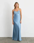Ophelia Dress Shadow Blue Dresses - Maxi Tanya Taylor