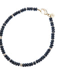 Gumdrop Beaded Necklace Obsidian Necklaces Jane Win